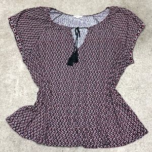 Soft Joie || Patterned Top